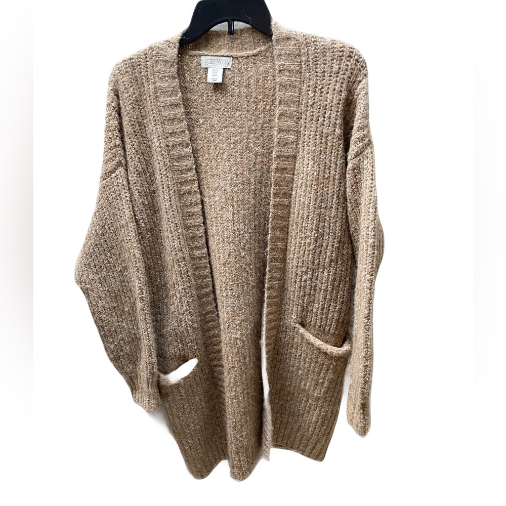❤️ LONG OPEN FRONT CARDIGAN SWEATER SIZE XS